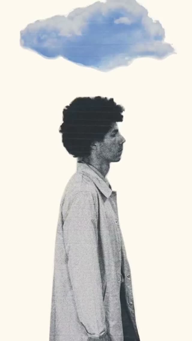 Health and wellness ad example: Function Health telehealth & diagnostics video Meta ad, editorial format. Slow editorial video: a cut-out figure under a painted cloud, handwritten lines about living with "maybe", ending on the brand's line, check your health.